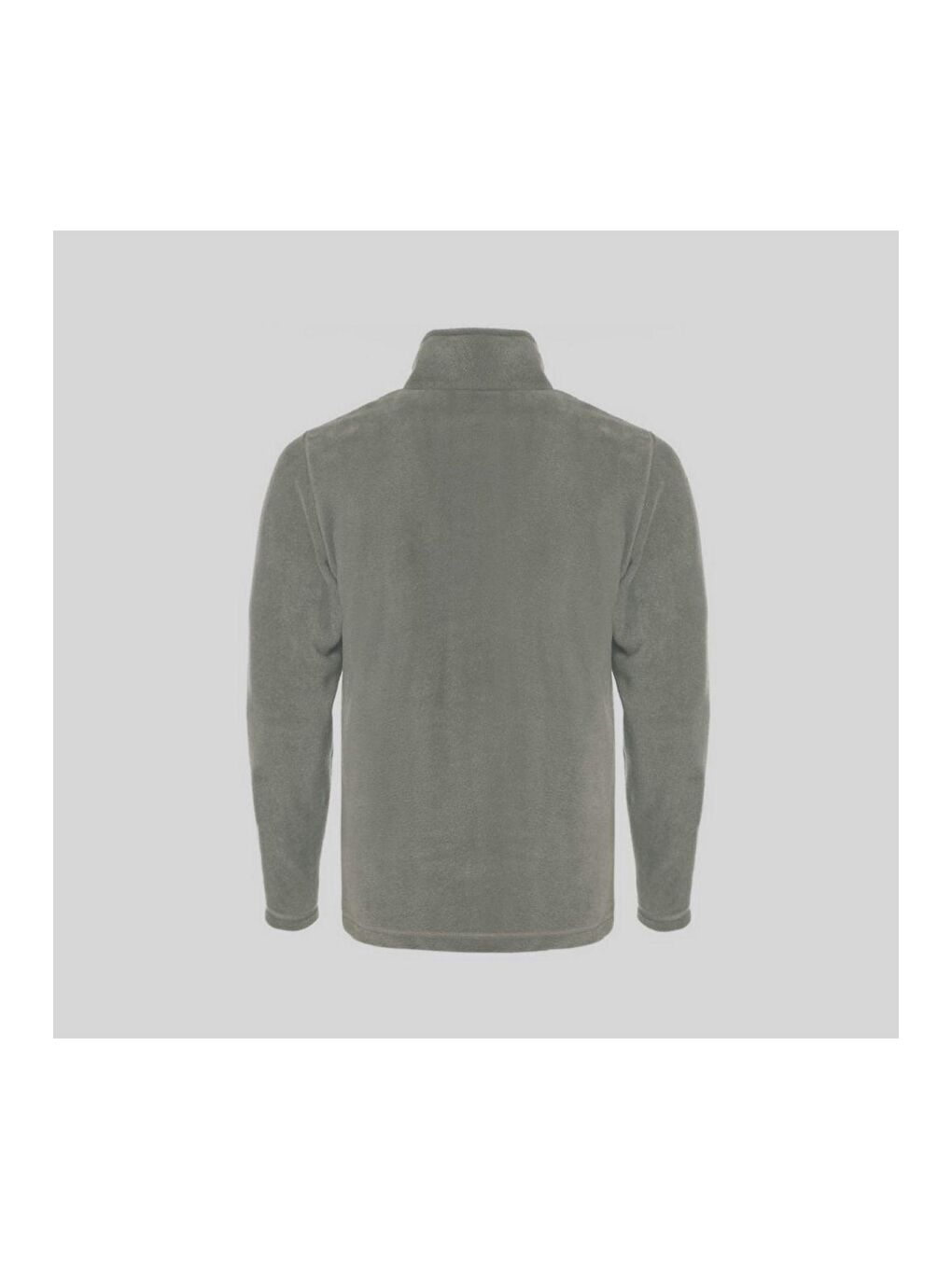 Gri Erkek Polar Renkli Yarım Fermuarlı Cepli Tactical Flecee-3