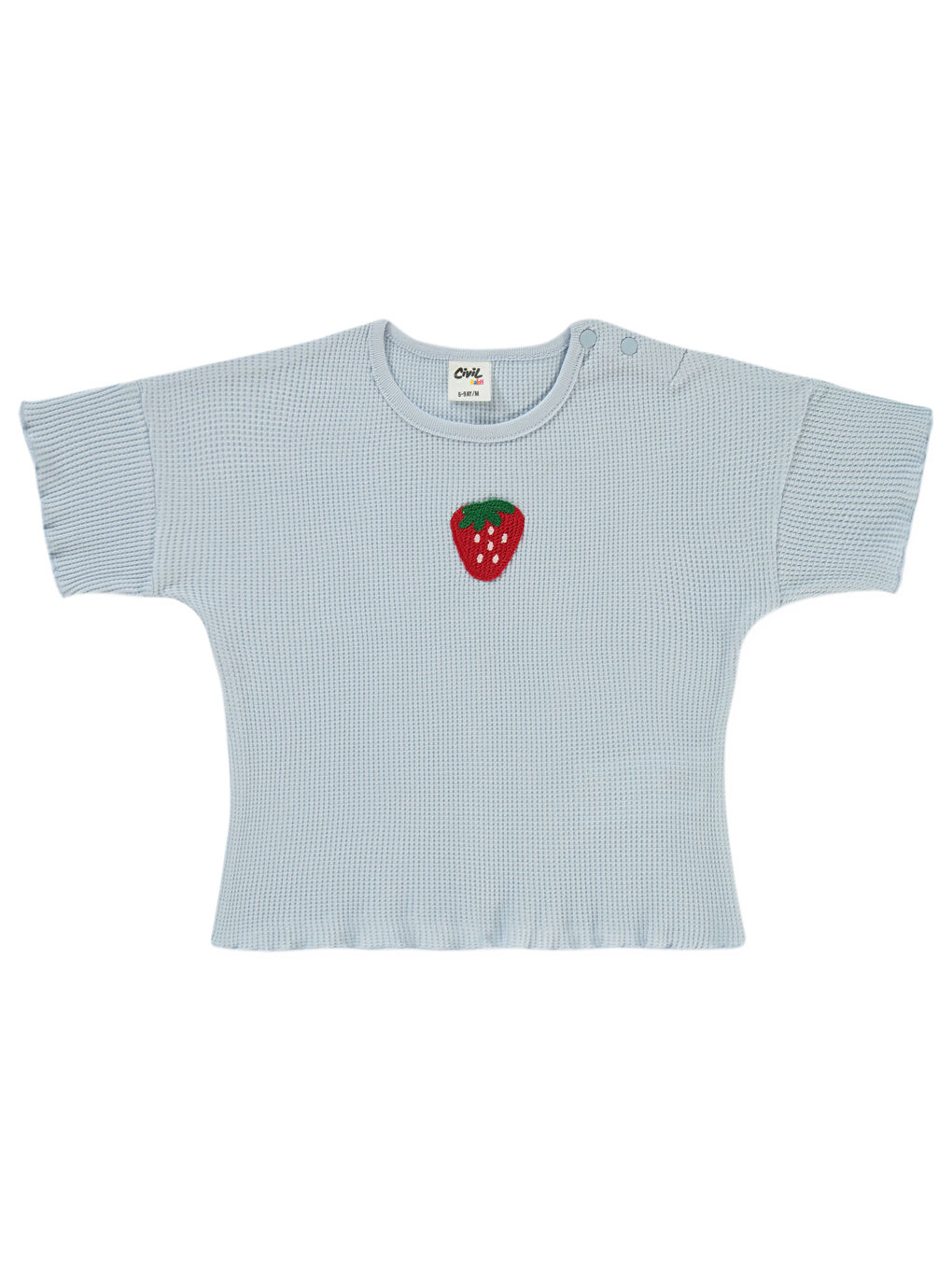 Baby Kız Bebek Tişört 6-18 Ay Mavi