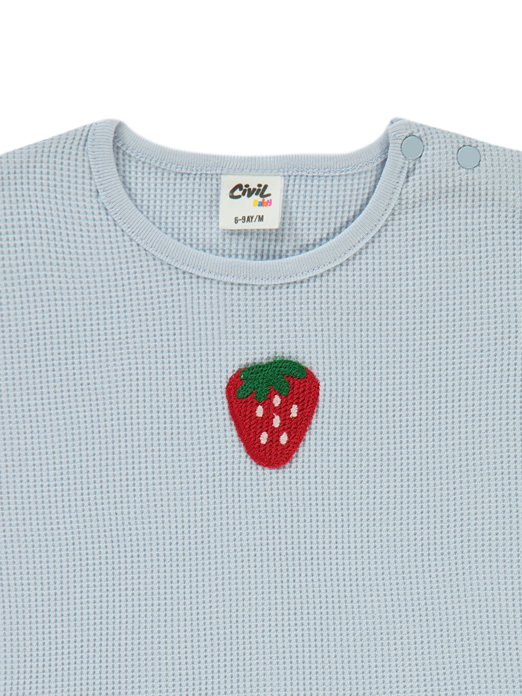 Baby Kız Bebek Tişört 6-18 Ay Mavi-2