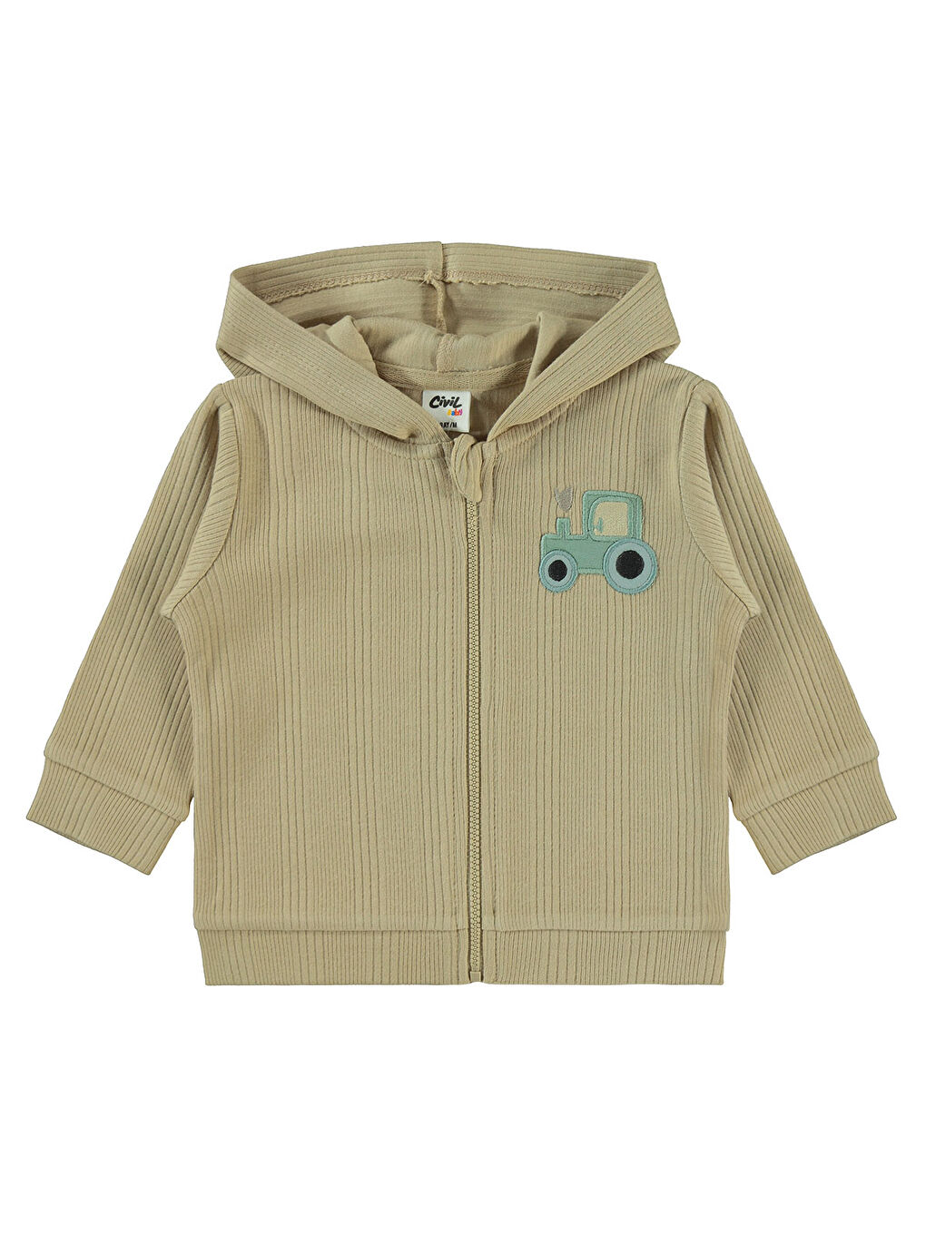 Kahverengi Baby Erkek Bebek Hırka 6-18 Ay Sütlükahve