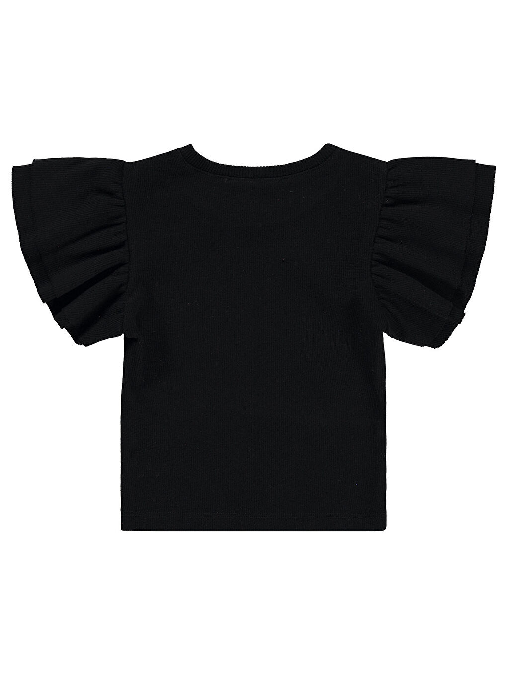 Girls Kız Çocuk Tişört 2-5 Yaş Siyah-1