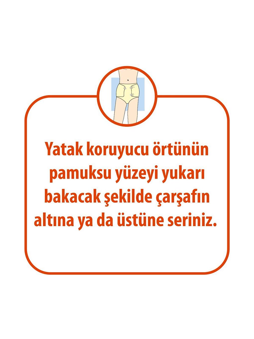 Yatak Koruyucu Örtü 60x90 cm 30 Adet-2