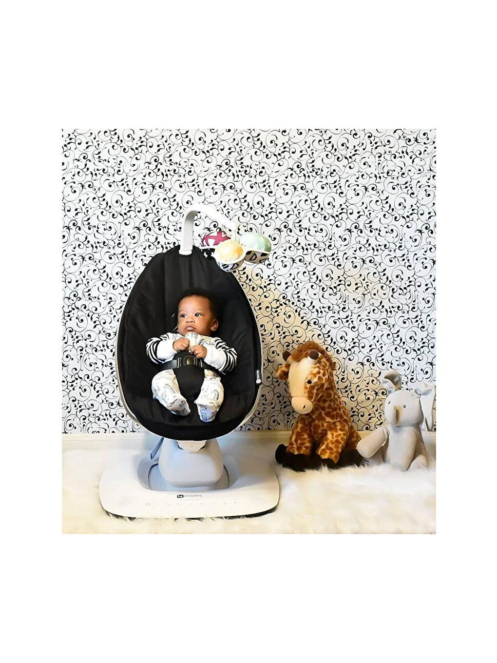 Mamaroo 5.0 App Mesh Grey-5