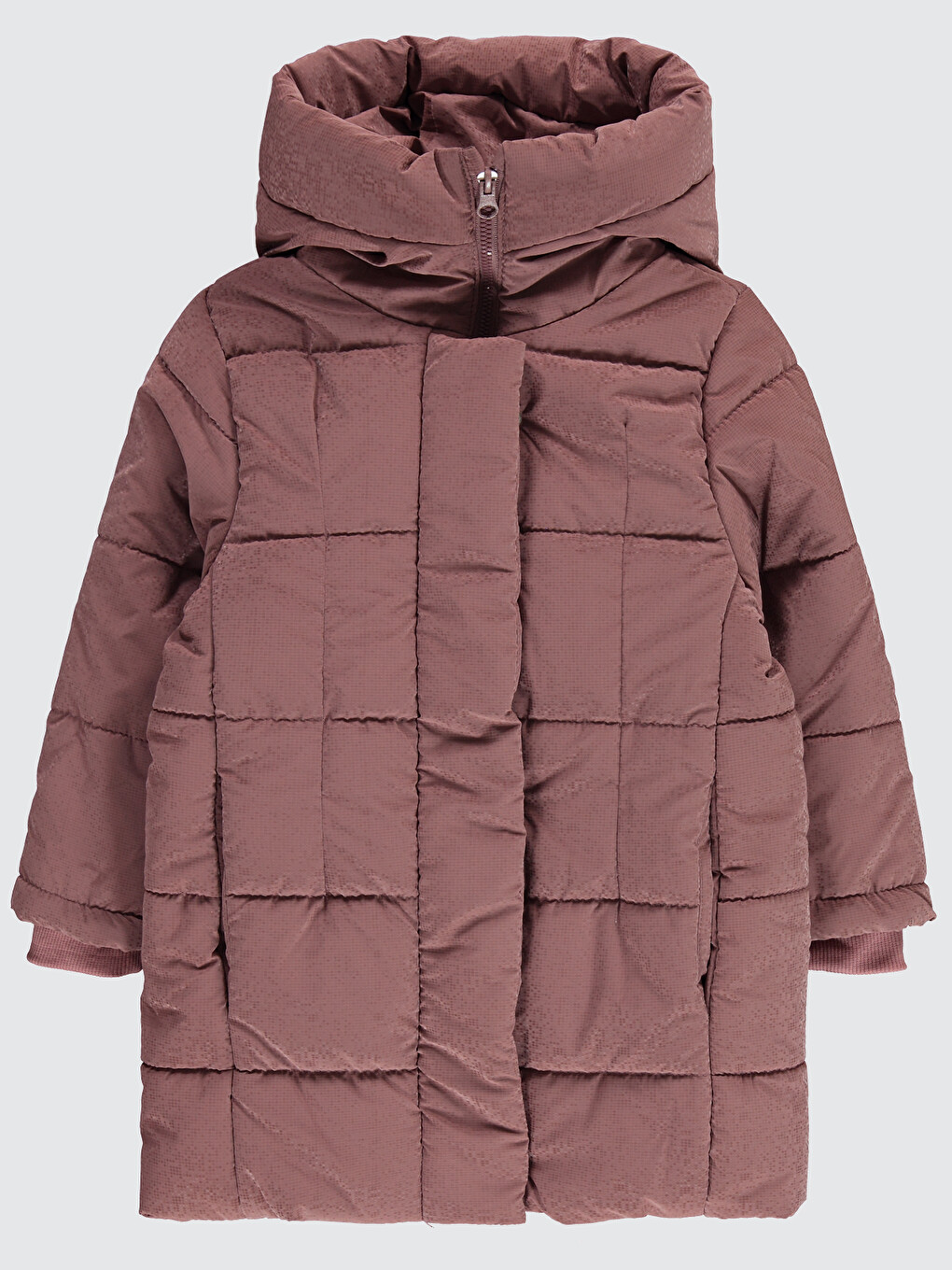 Pembe Girls Kız Çocuk Kapüşonlu Mont 2 5 Yaş Pudra