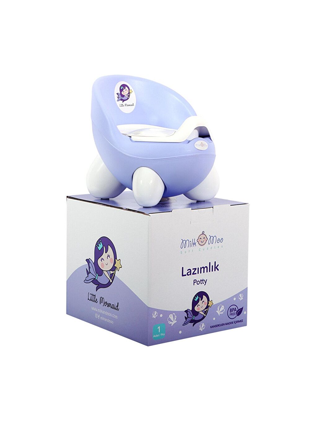 Bebek Lazımlık Küçük Deniz Kızı-2