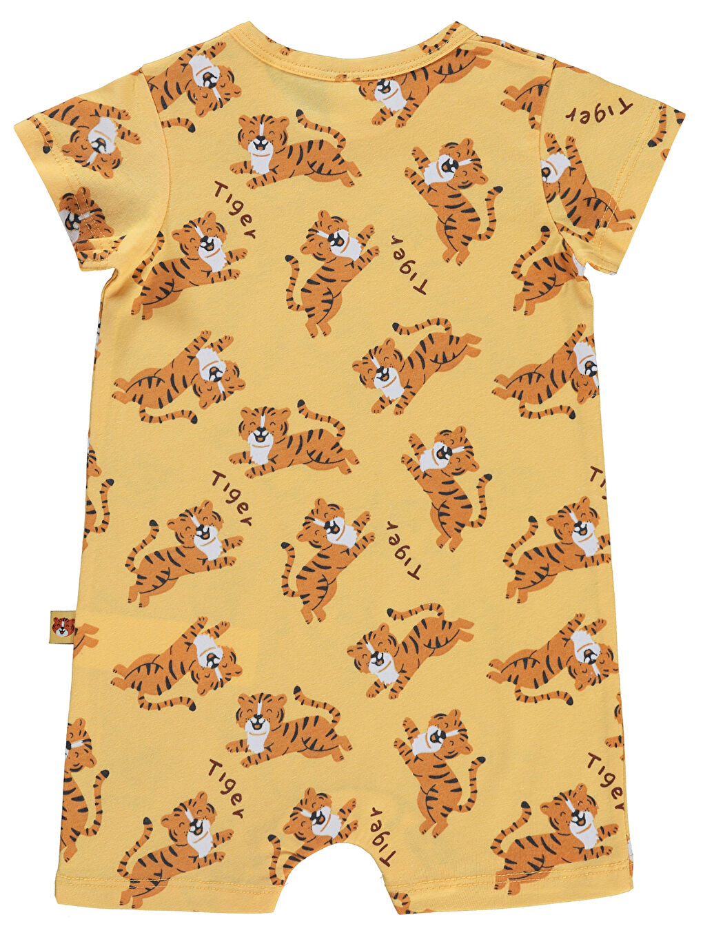 Baby Erkek Bebek Patiksiz Tulum 6-18 Ay Soft Turuncu-1