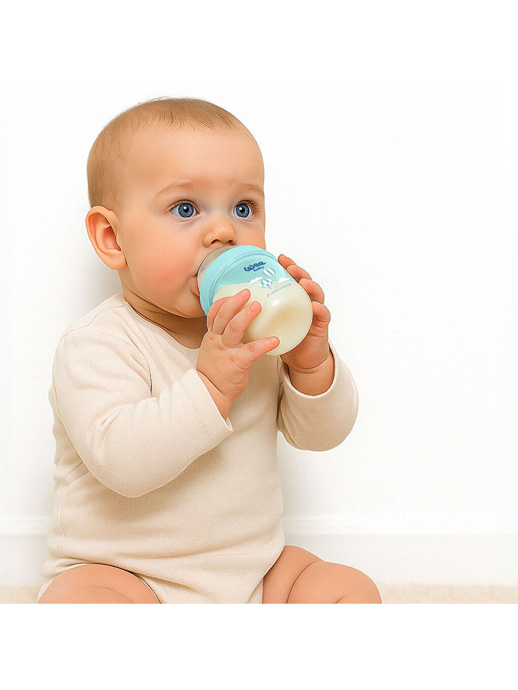 Nanninom Antikolik Geniş Ağızlı Biberon 150 ml-4