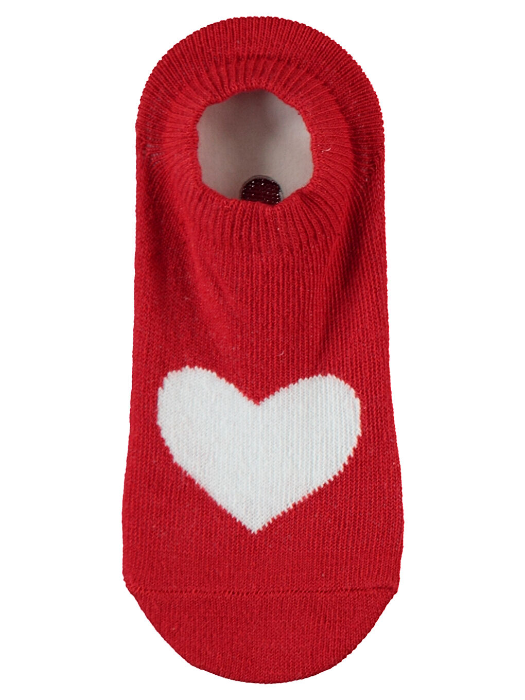 Girls Kız Çocuk 3'lü Babet Çorap 2-12 Yaş Kırmızı-2