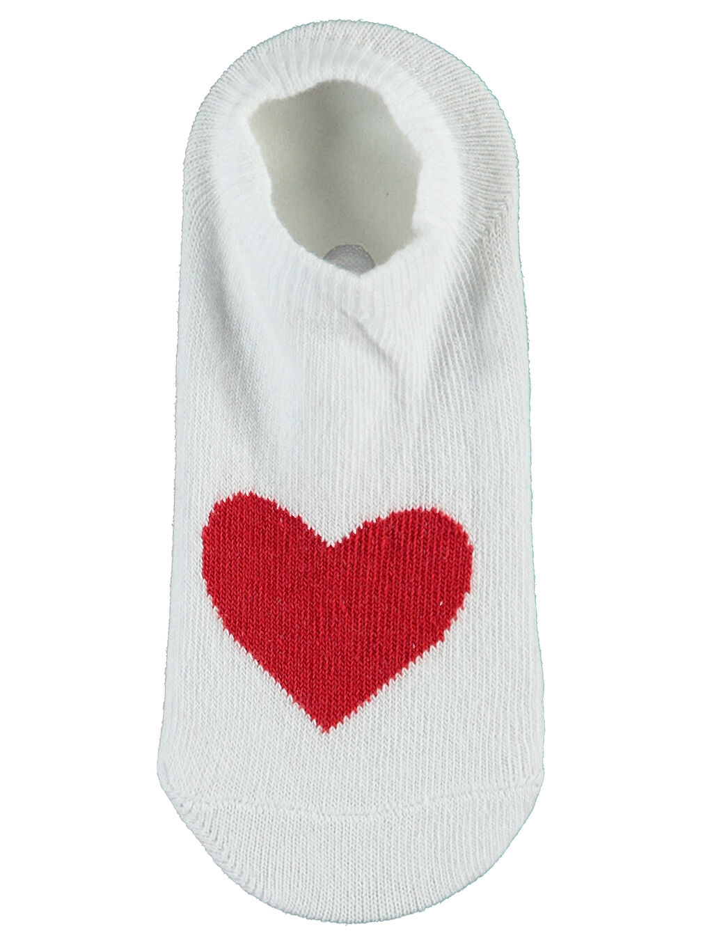 Girls Kız Çocuk 3'lü Babet Çorap 2-12 Yaş Kırmızı-4