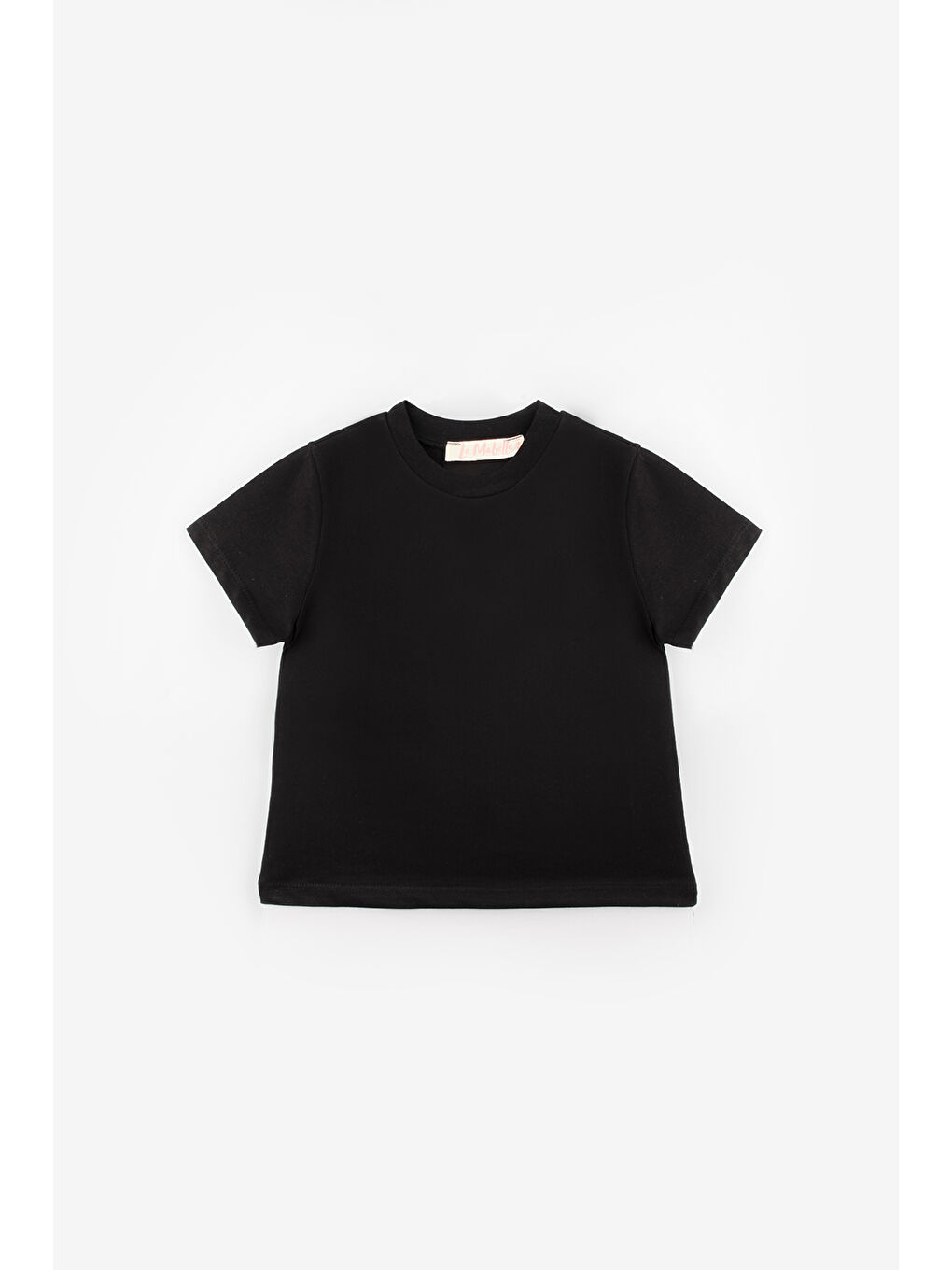 Siyah Penye Basic Çocuk Tişört