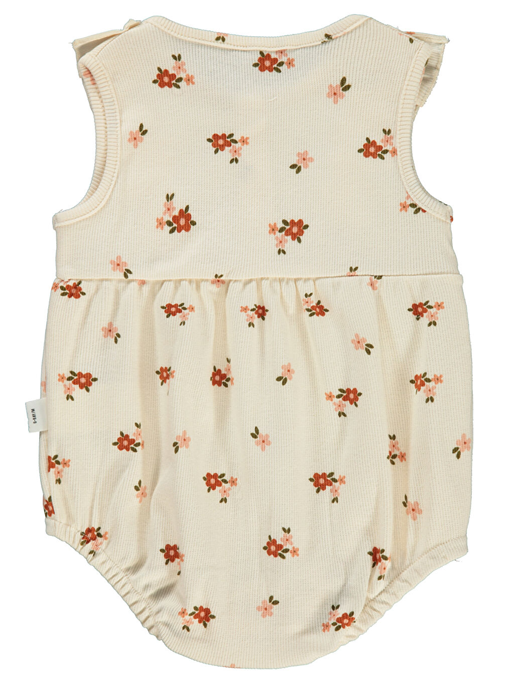 Civil Bej Baby Kız Bebek Patiksiz Tulum 6-18 Ay FilDişi - 1