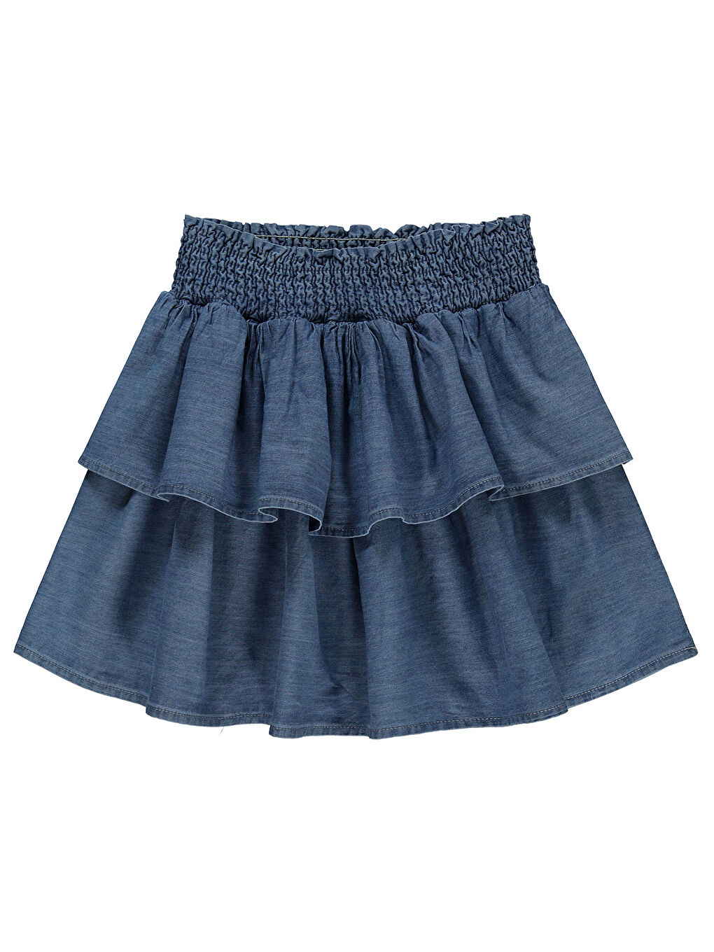 Girls Kız Çocuk Jean Etek 6-9 Yaş Mavi