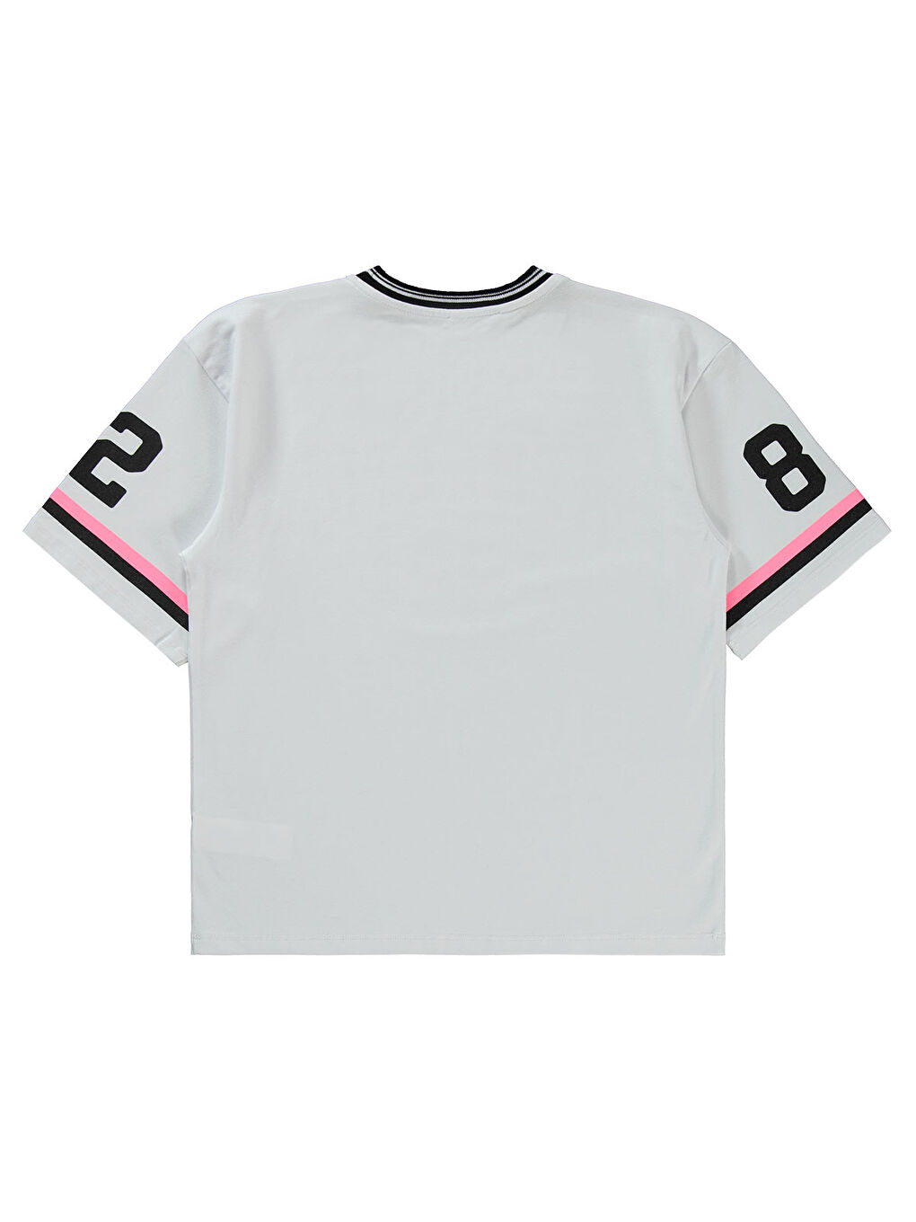 Girls Kız Çocuk Tişört 10-13 Yaş Beyaz-1