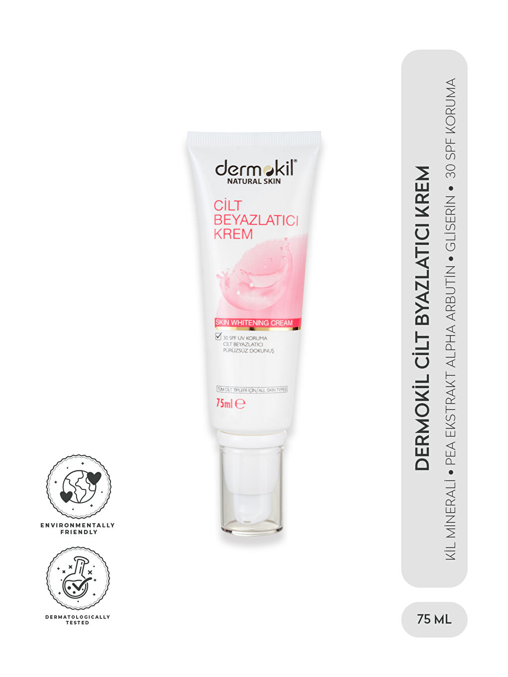 DERMOKIL Cilt Beyazlatıcı Krem 75 ml