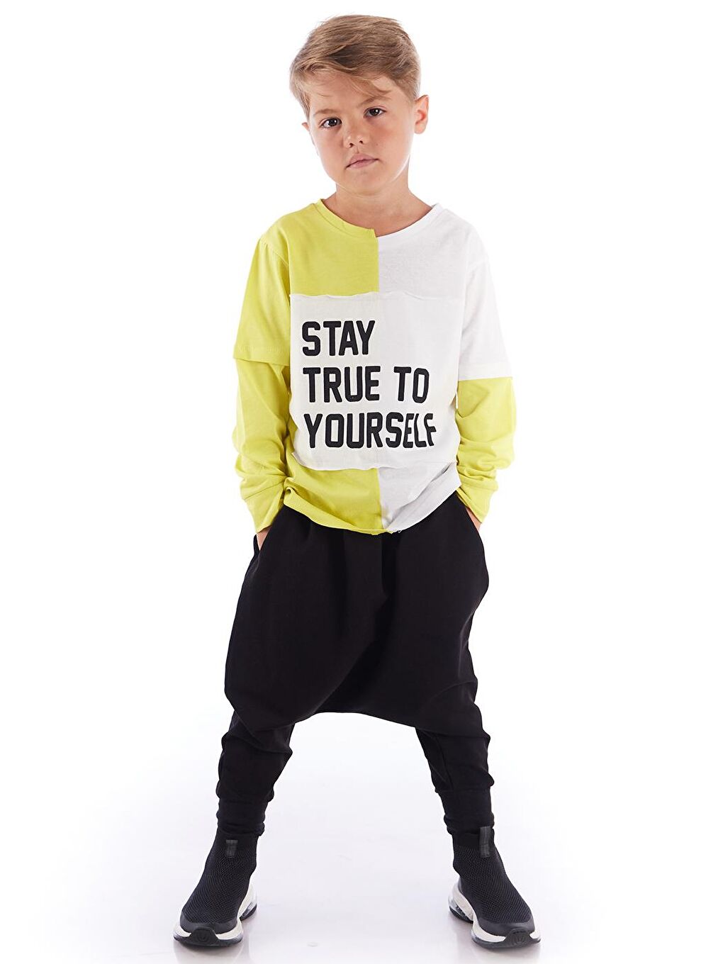 Siyah Comfy Baggy Eşofman Altı Şalvar