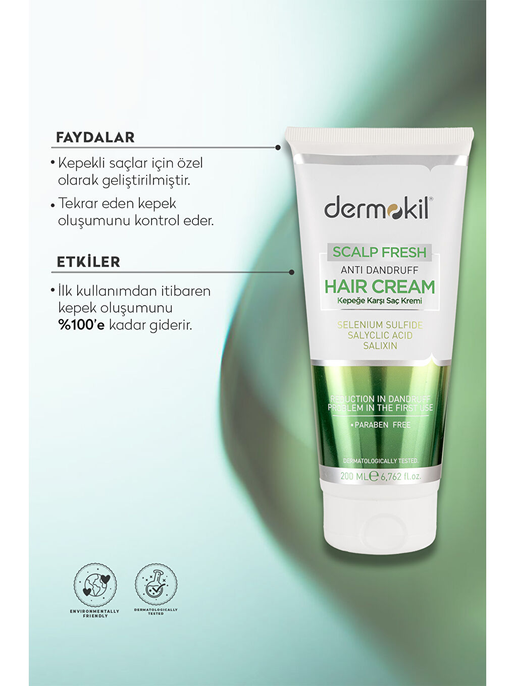 Kepeğe Karşı Etkili Saç Bakım Kremi 200 ml-1