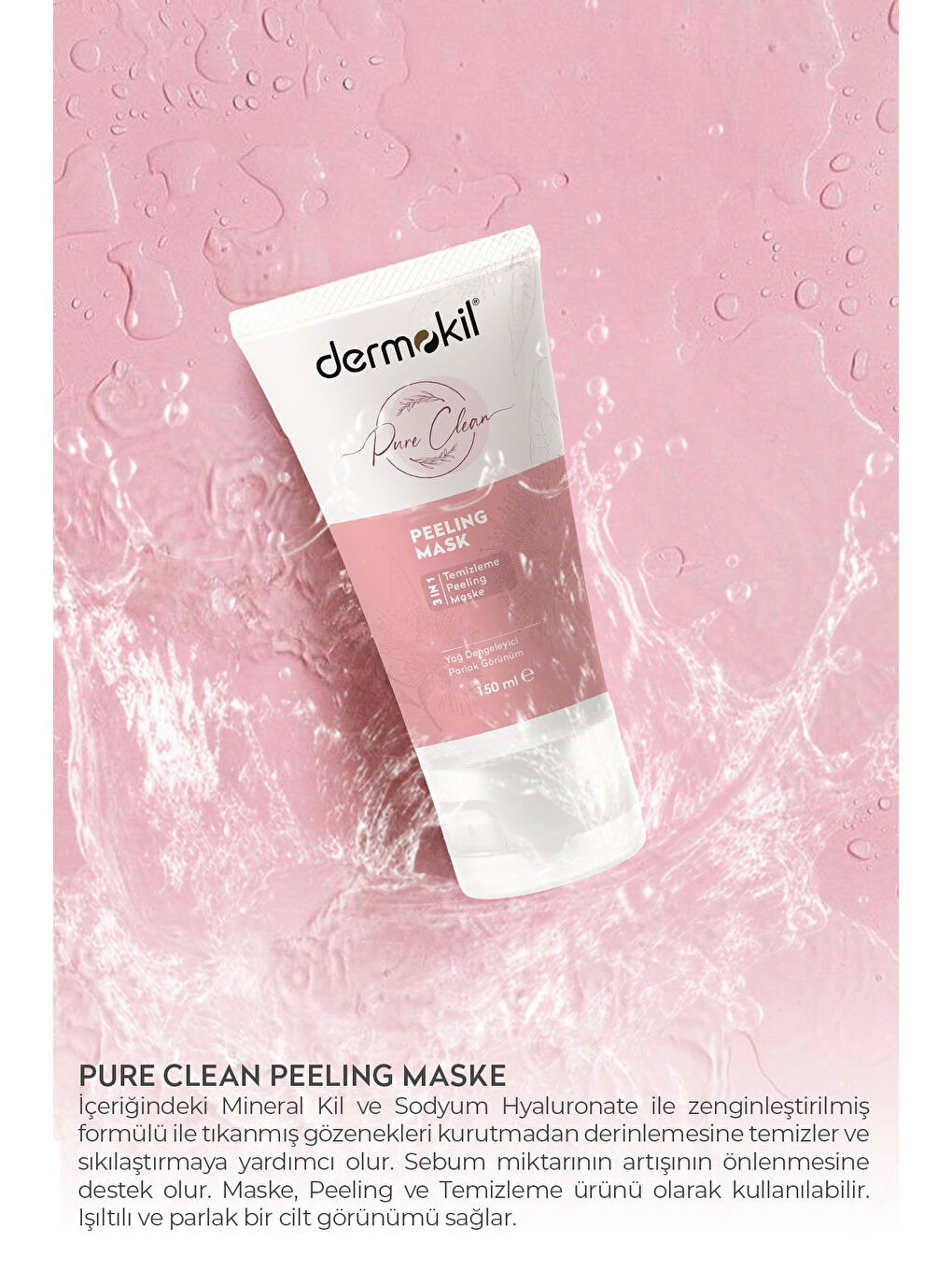 Pure Peeling Maske 3in1 150 ml-3