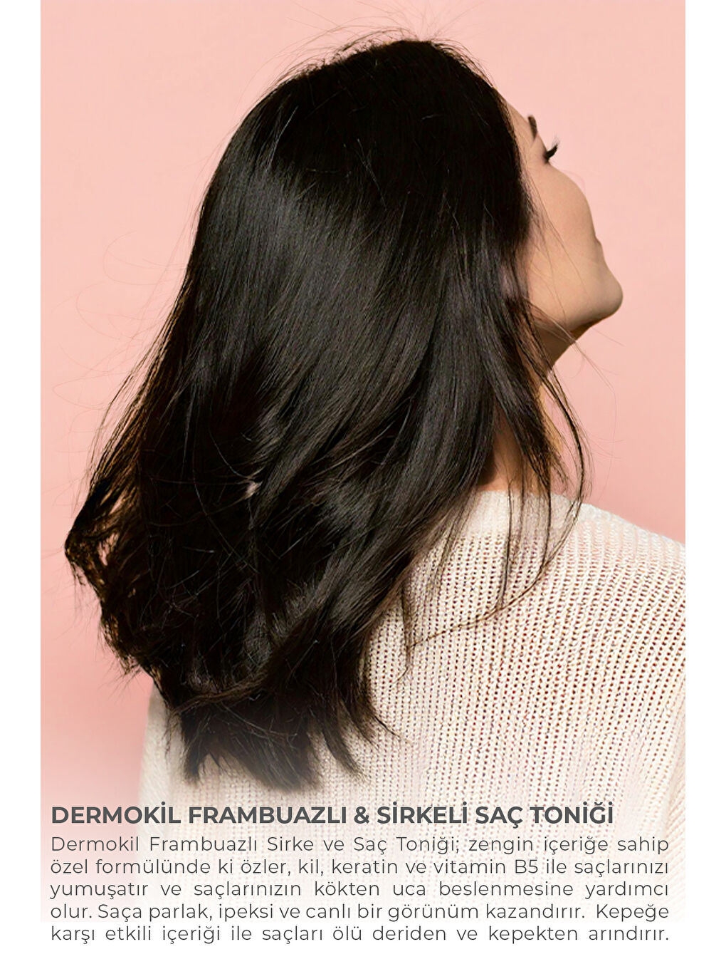 Frambuazlı ve Sirkeli Saç Toniği 400 ml-2