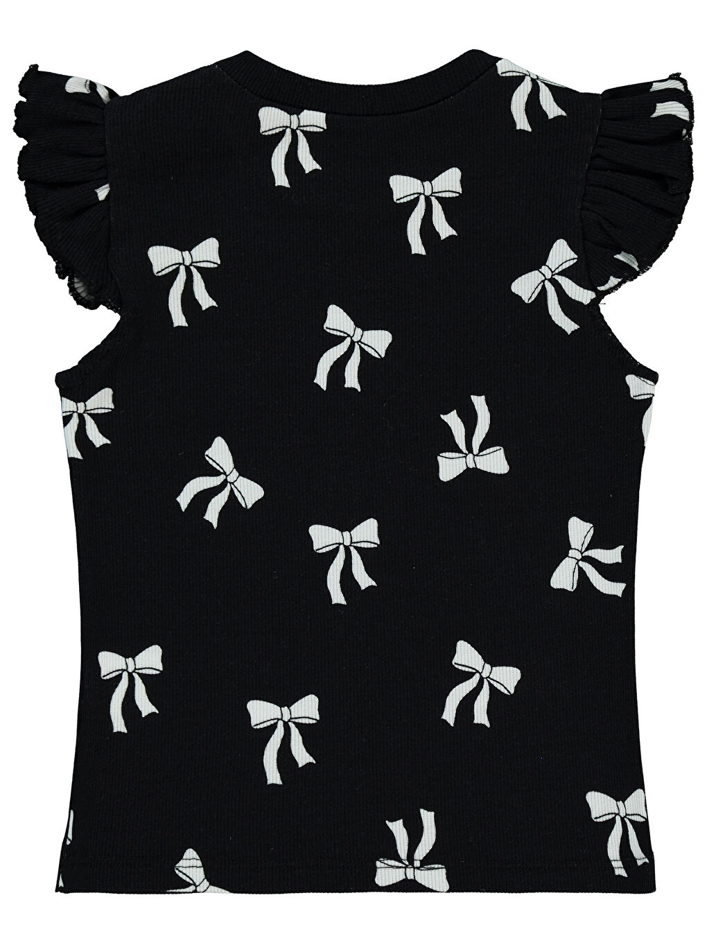 Girls Kız Çocuk Tişört 2-5 Yaş Siyah-1