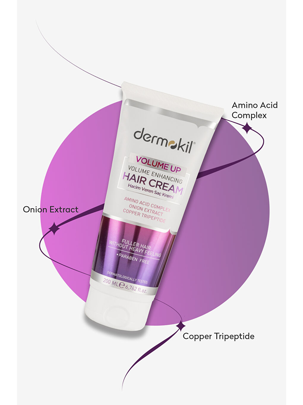 Hacim Veren Saç Bakım Kremi 200 ml-2