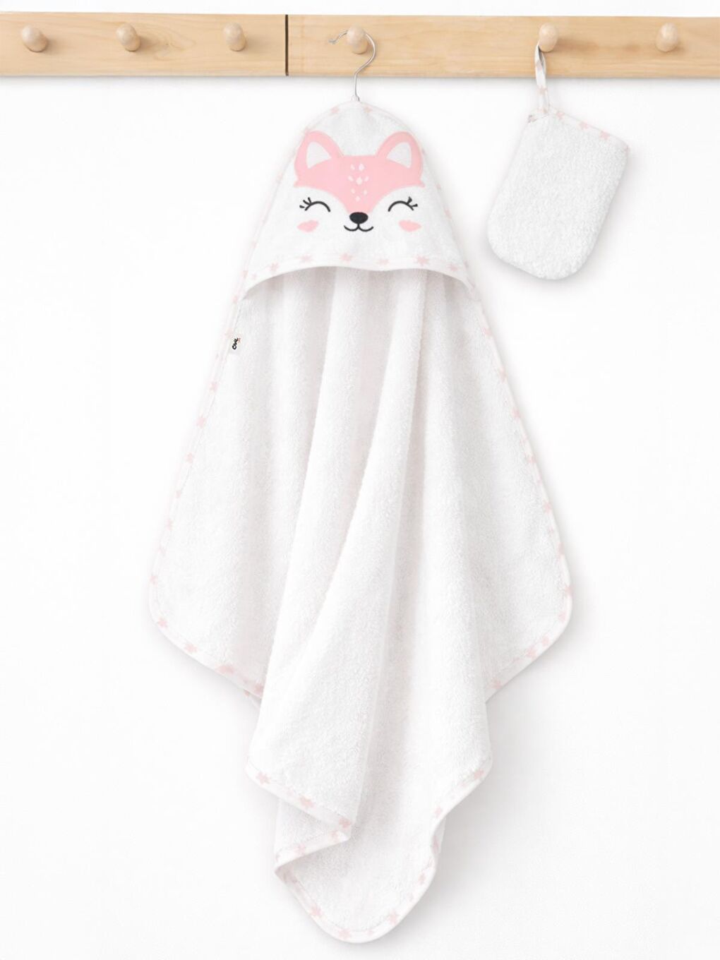 Baby Ceylan Nakışlı Bambu Havlu - Ekru Standart-2