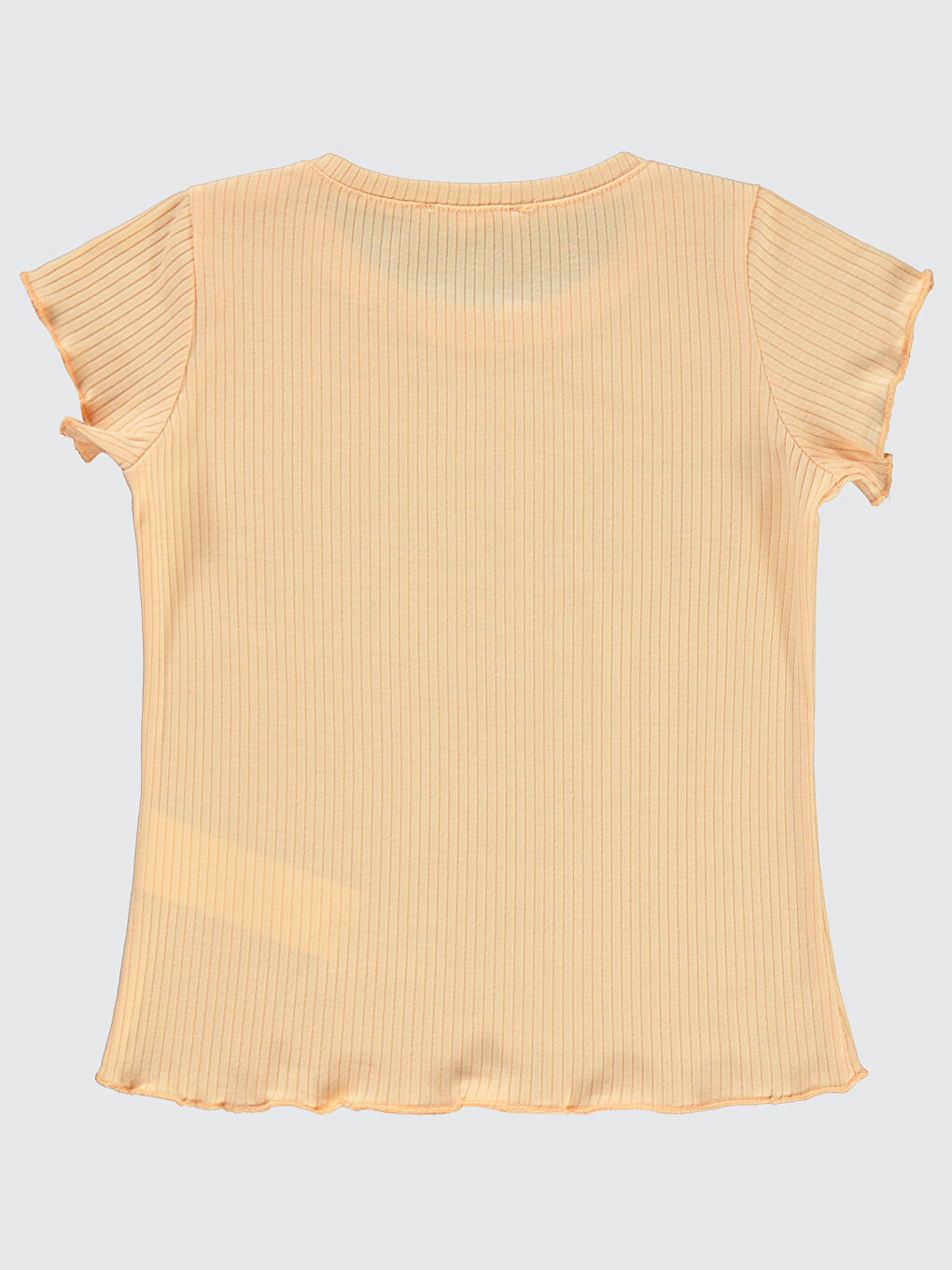 Pembe Girls Kız Çocuk Tişört 2-5 Yaş Yumuşak Şeftali-1