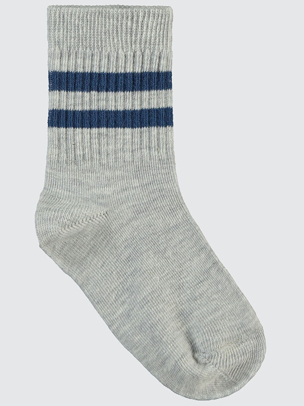 Erkek Çocuk 3'lü Soket Çorap 2-12 Yaş İndigo-3