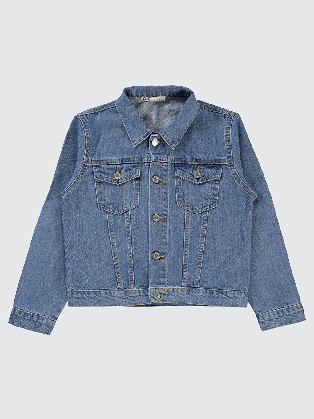 Girl Kız Çocuk Ceket 10-13 Yaş Mavi