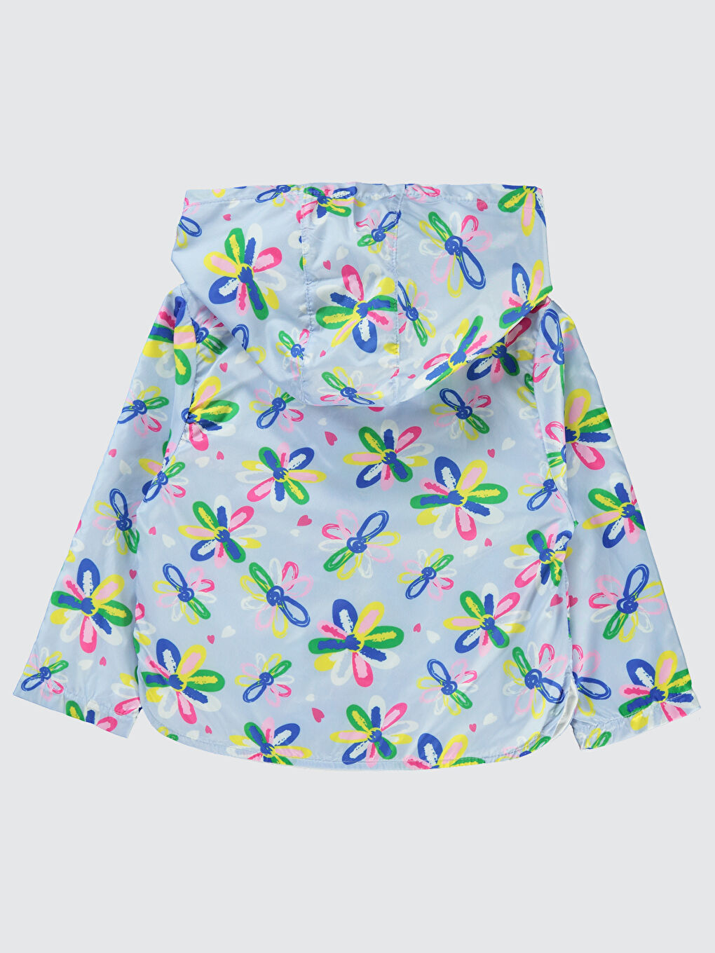 Girls Kız Çocuk Yağmurluk 2-5 Yaş Mavi-2