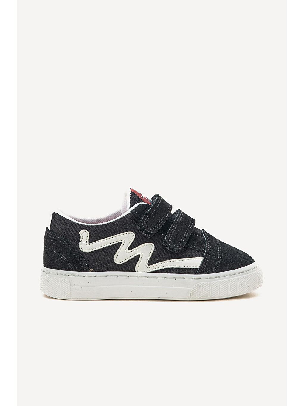 Erkek Çocuk Siyah Hakiki Deri Sneaker Ayakkabı-4