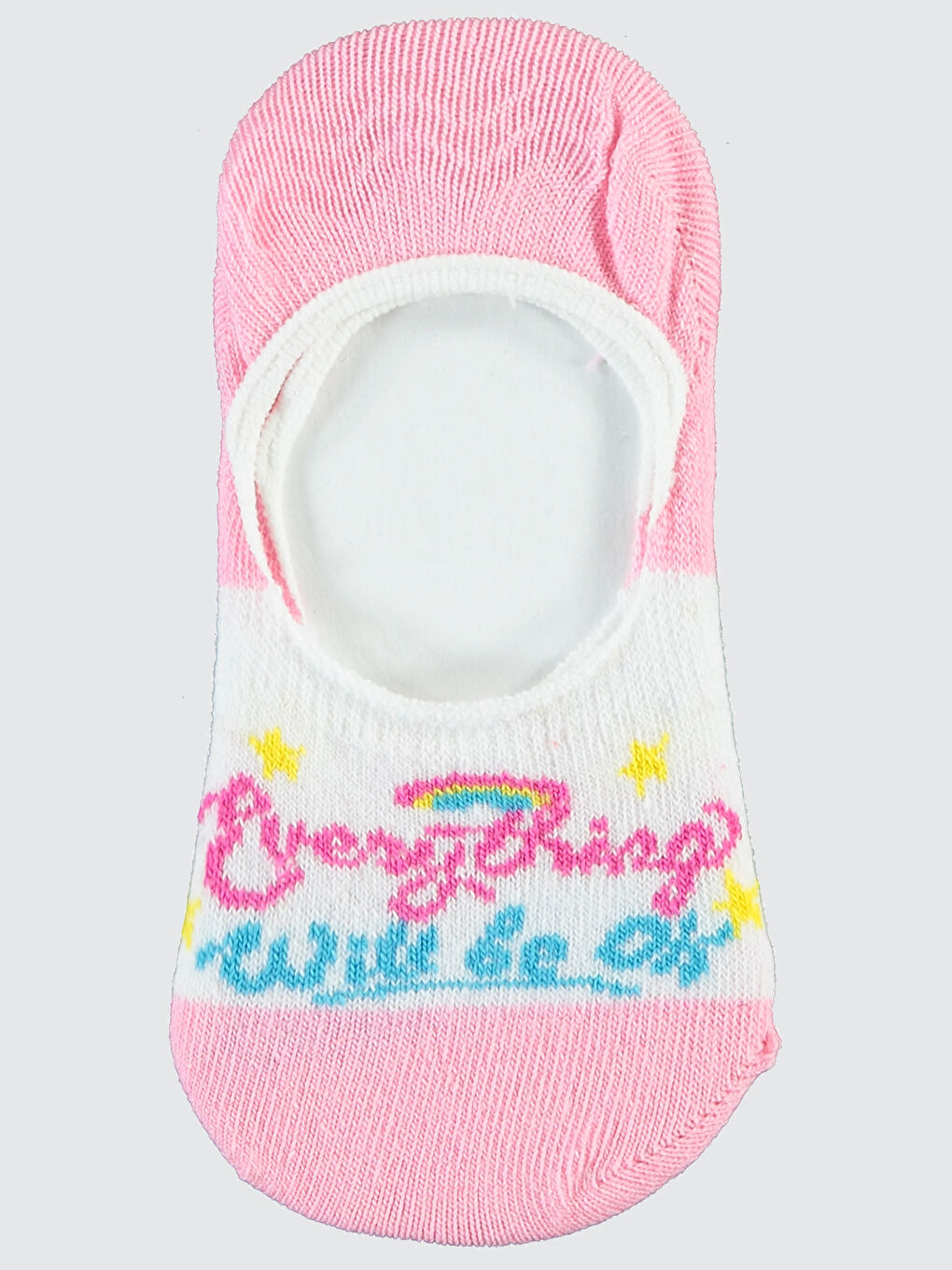 Girls Kız Çocuk Çorap 3-11 Yaş Pembe-2