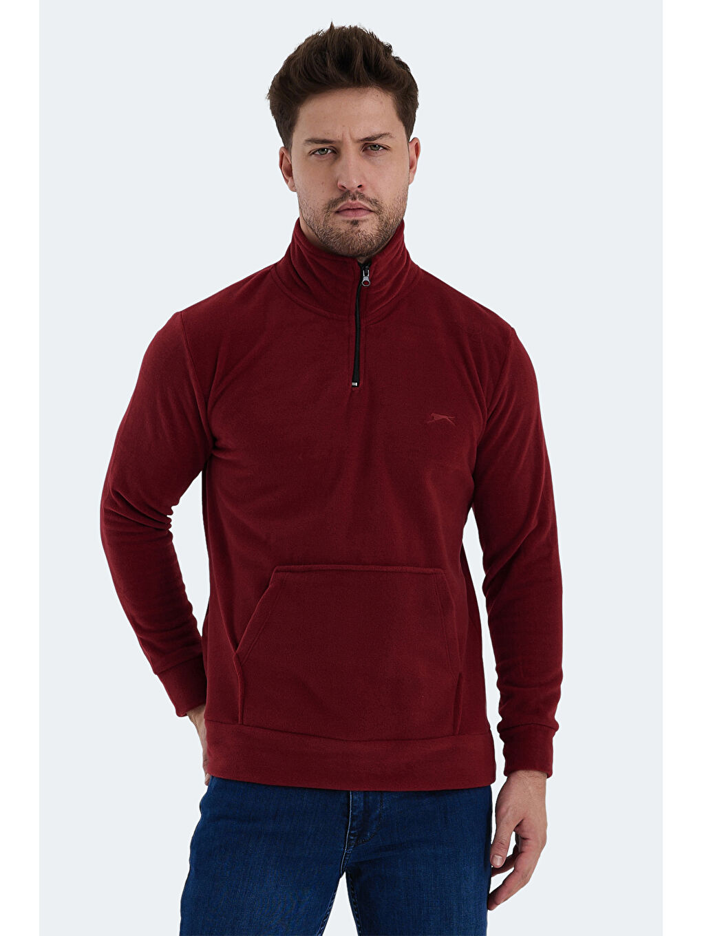 SOLID Erkek Polar Bordo