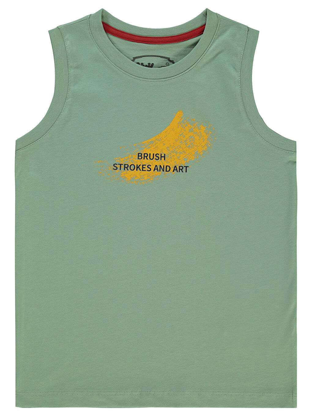 Boys Erkek Çocuk Tişört 6-9 Yaş Soft Haki