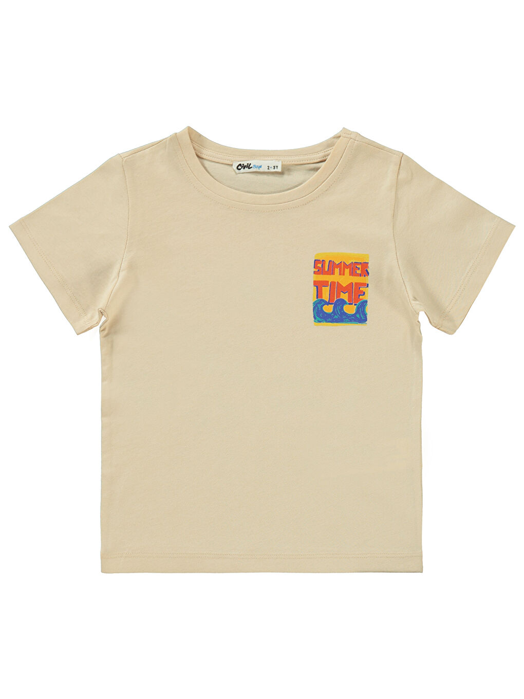 Bej Boys Erkek Çocuk Takım 2-5 Yaş Fil Dişi-2