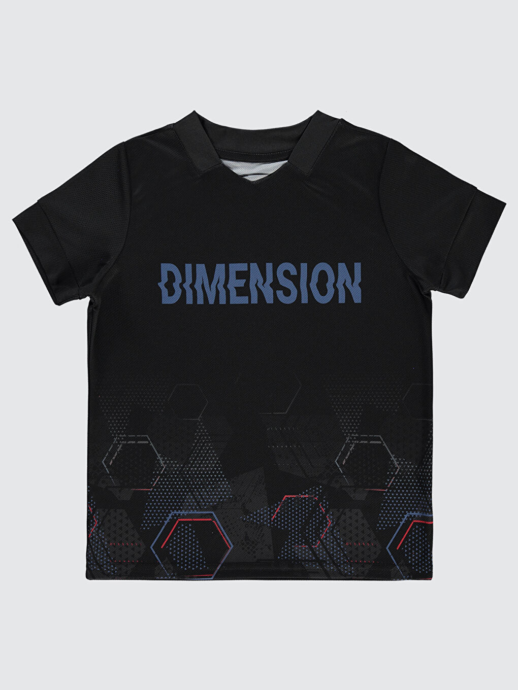 Boys Erkek Çocuk Tişört 10-13 Yaş Siyah