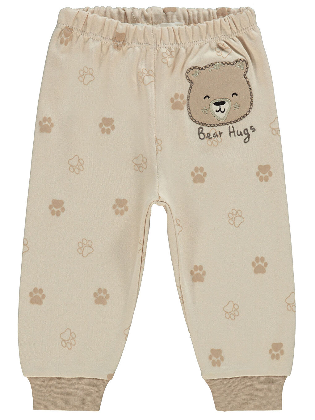 Bej Baby Erkek Bebek Patiksiz Tek Alt 6-18 Ay FilDişi