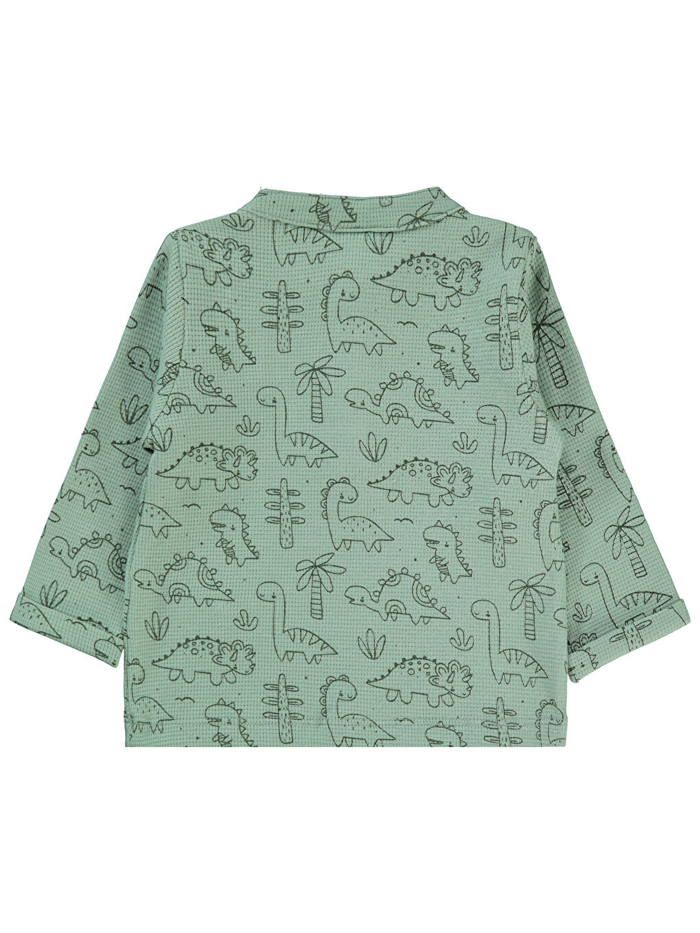 Baby Dinozor 6-18 Ay Sweatshirt - Haki 6-9 Ay-1