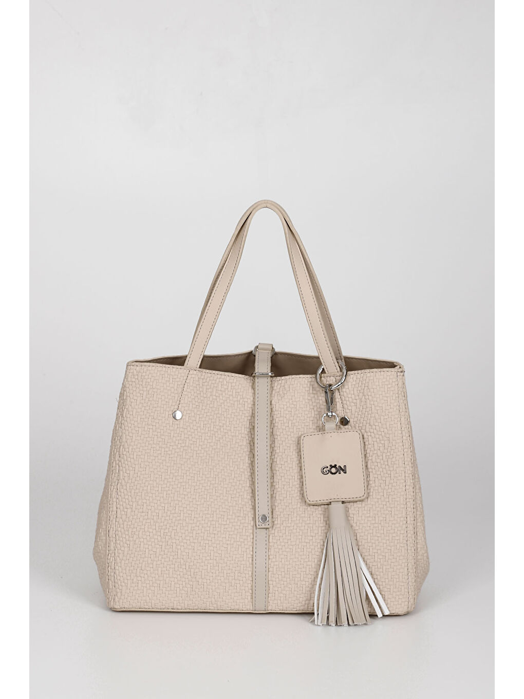 Bej Kadın BEJ Püsküllü El Ve Omuz Çantası