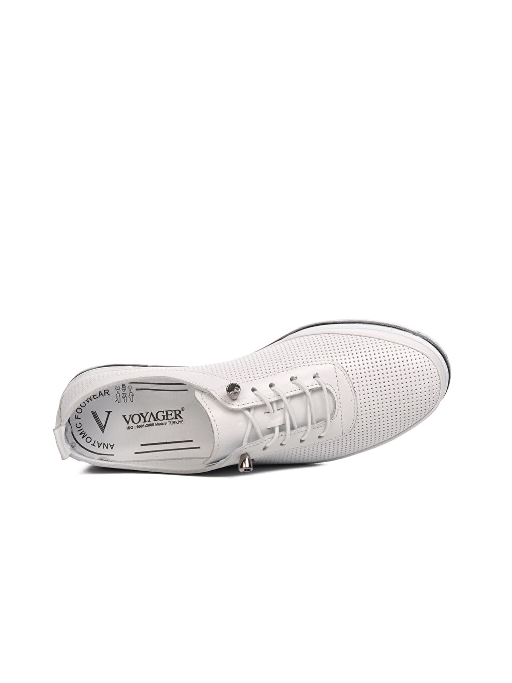 DAR KALIP Beyaz Hakiki Deri Anatomik Kadın Casual Ayakkabı 7876 Z-4