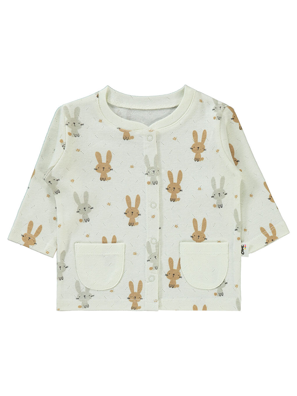 Bej Baby Kız Bebek Takım 1-6 Ay FilDişi-2