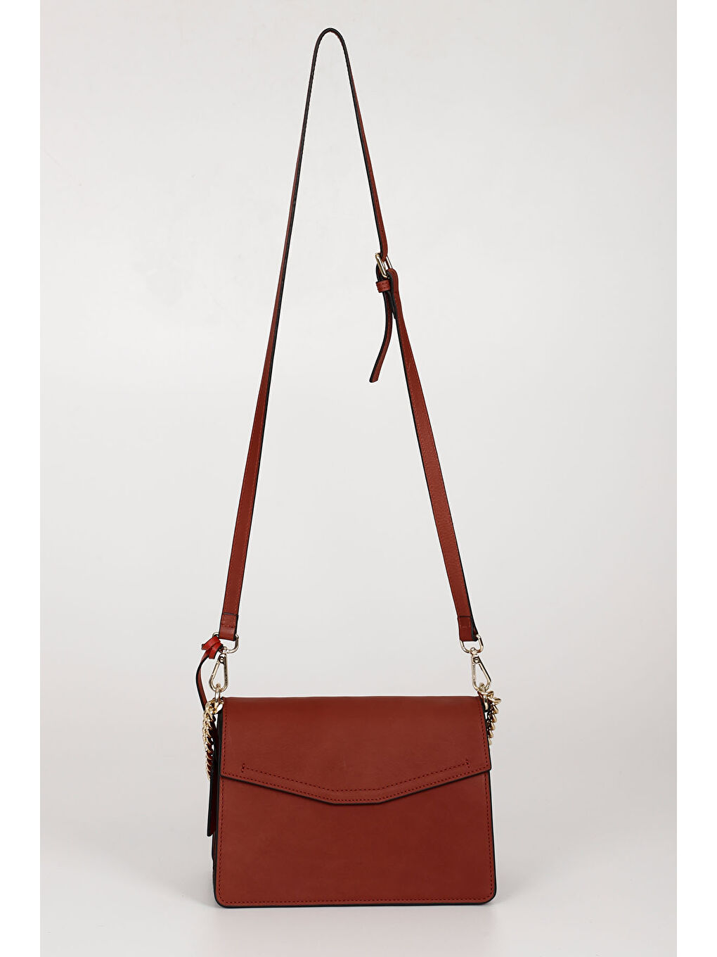 Bordo AÇIK BORDO Platinum Hakiki Deri Kadın El Ve Omuz Çantası K7289-3