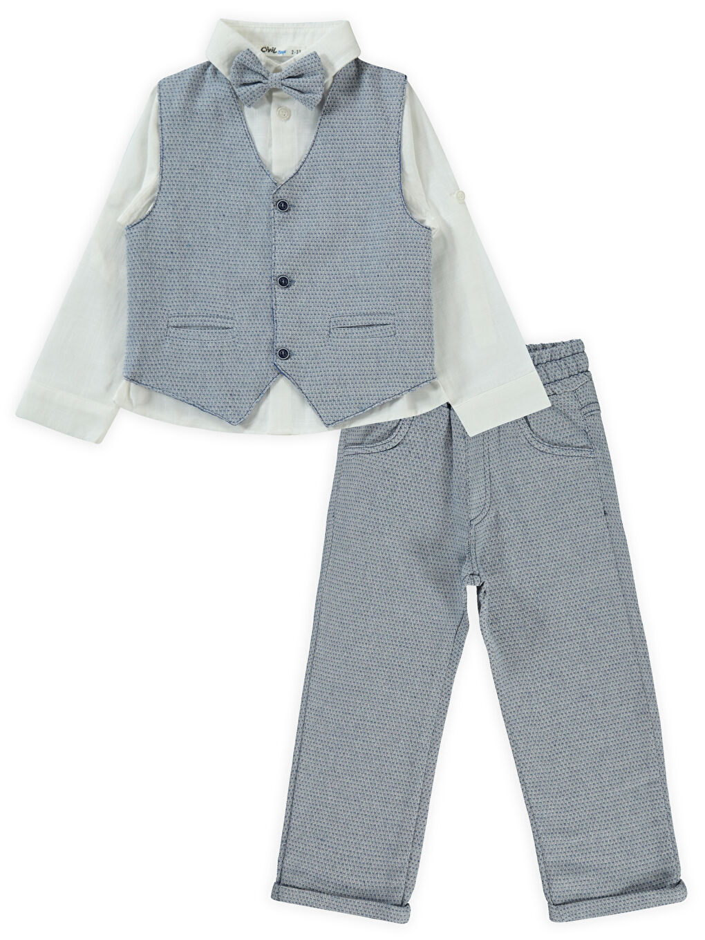 Boys Erkek Çocuk Takım 2-5 Yaş İndigo