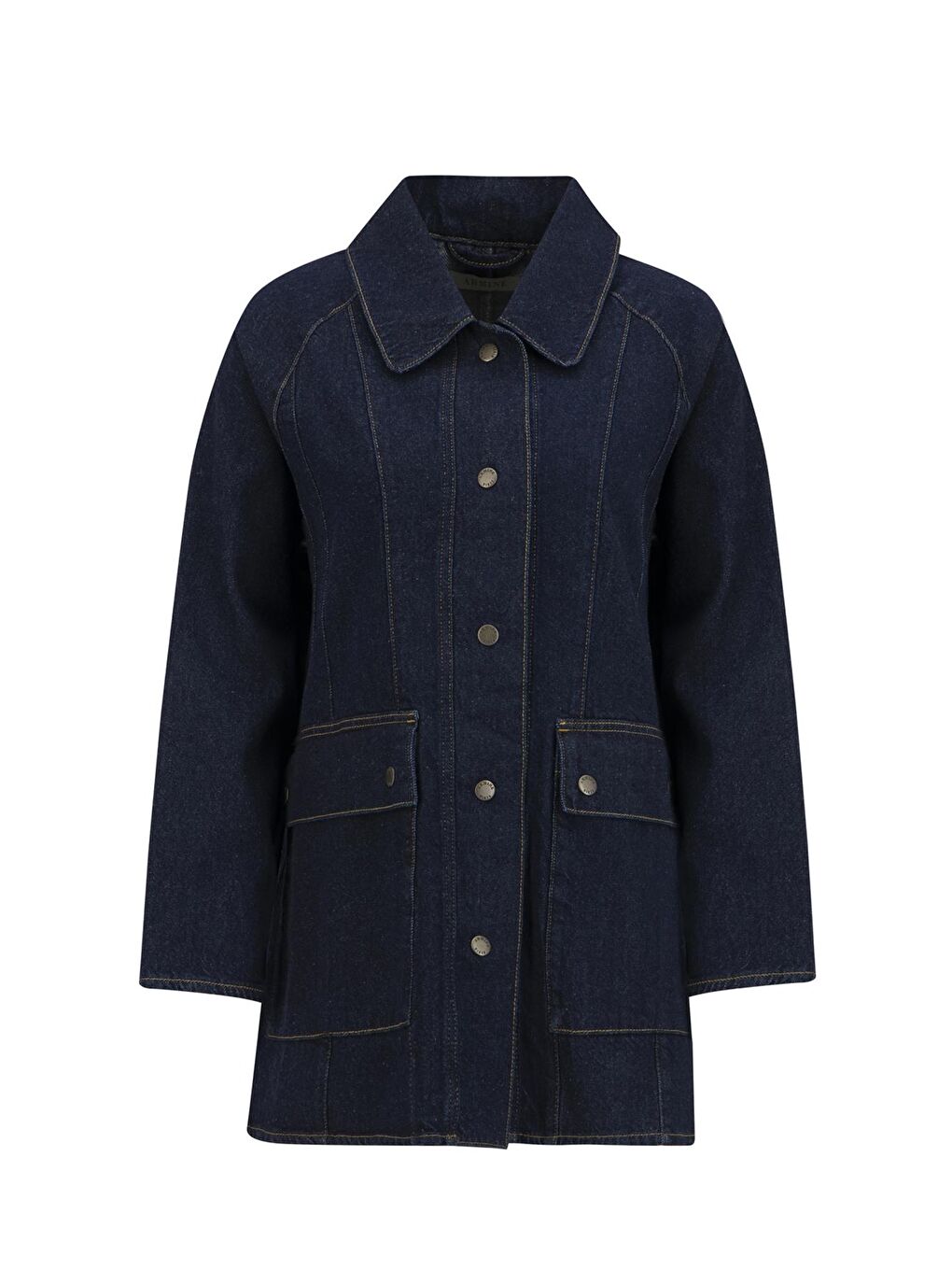 Zımbalı Denim Kap 25Yd9115 Koyu Lacivert-3