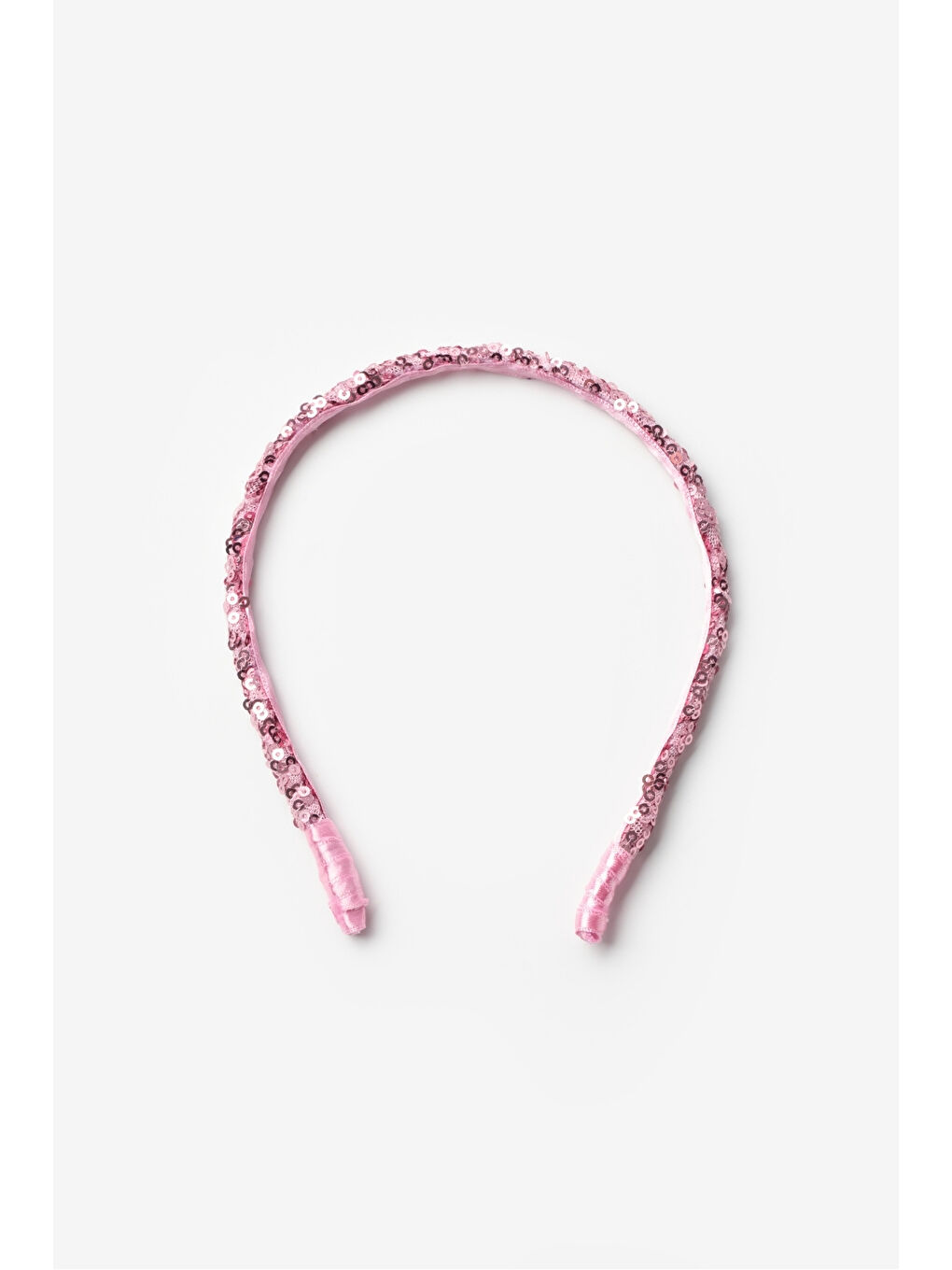 Pembe Pullu Kız Çocuk Taç