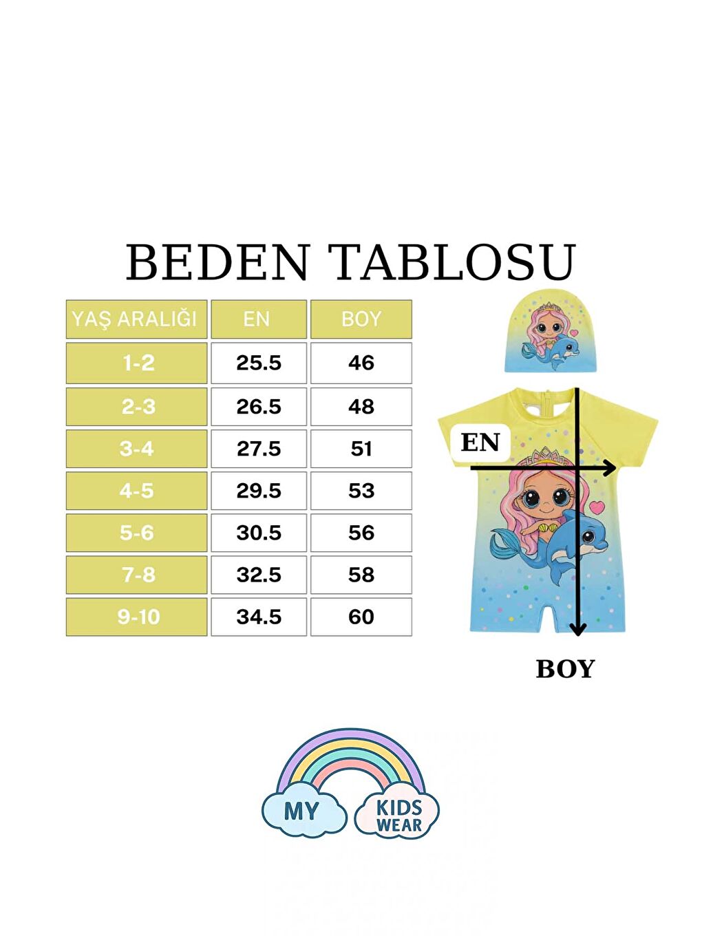 Mavi Kız Çocuk Dalgıç Kumaş Gizli Fermuarlı Boneli Mayo Takımı 3-10 Yaş 11933-1
