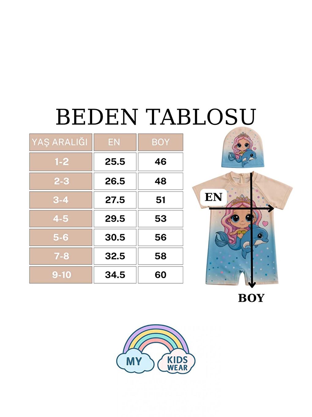 Pembe Kız Çocuk Dalgıç Kumaş Gizli Fermuarlı Boneli Mayo Takımı 3-10 Yaş 11935-1