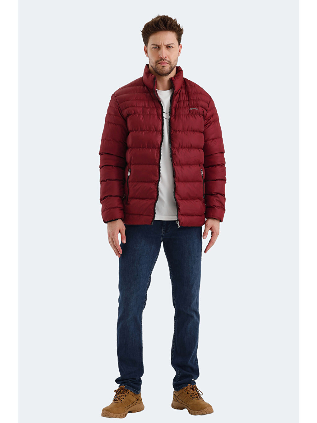 HORIZON Erkek Mont & Kaban Bordo-6