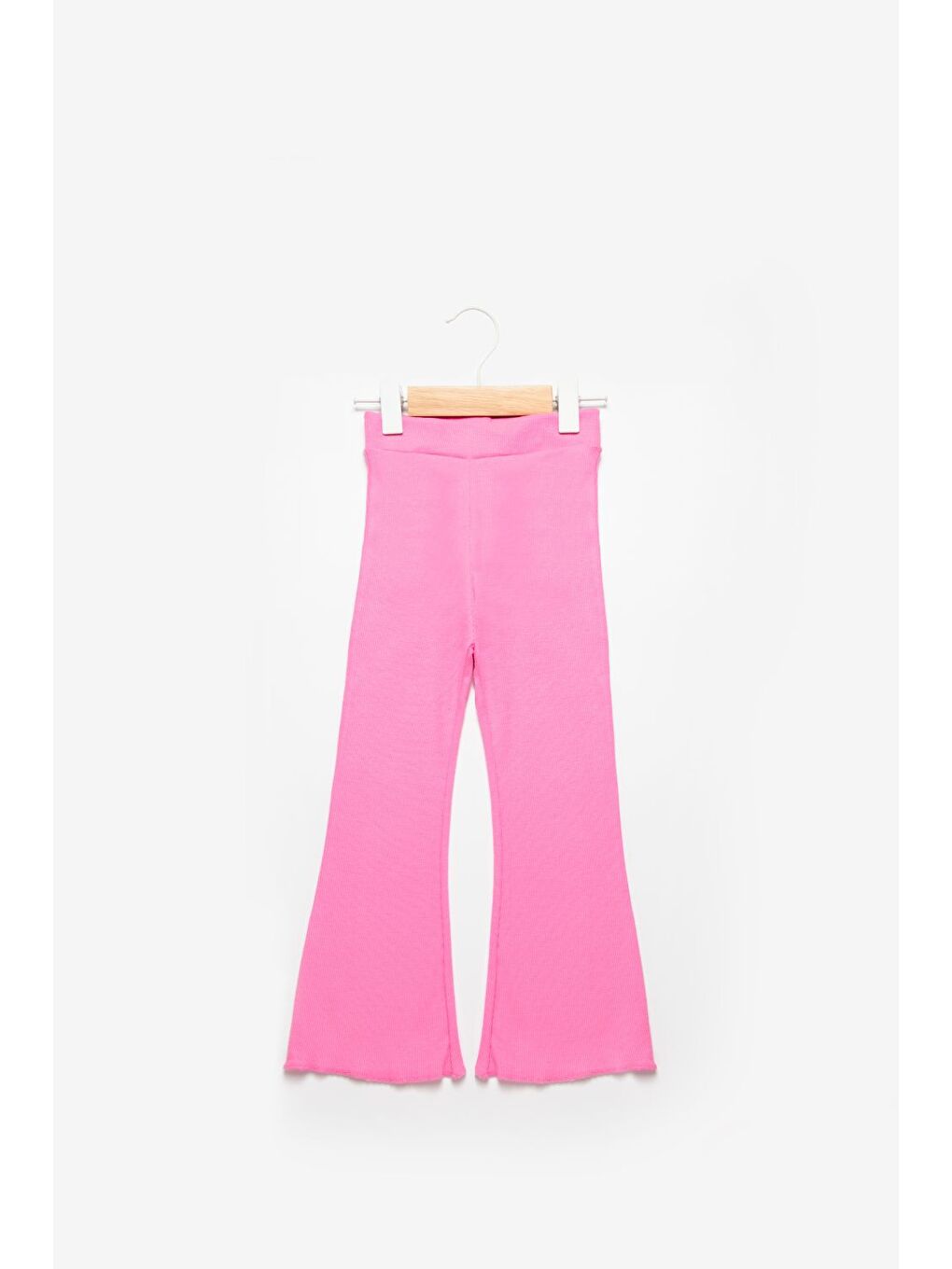 Pembe Omuzları Tül Detaylı Kız Çocuk Eşofman Takımı - Malory-5