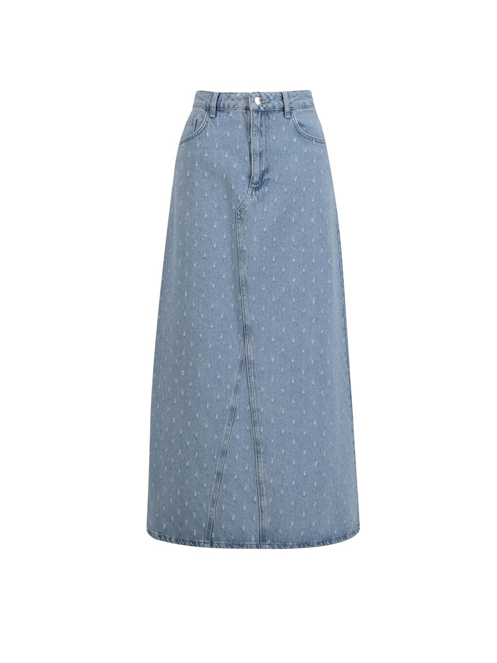 Denim Etek 25Yd9125 Mavi-4