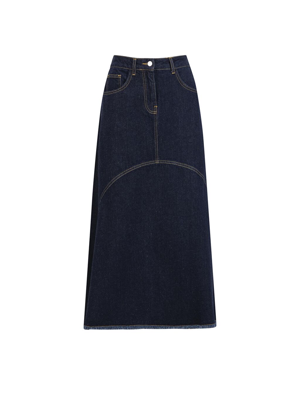 ARMİNE Denim Etek 25Yd9139 Koyu Lacivert - 4